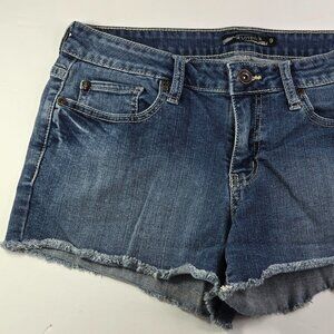 Hot Topic Lovesick Women's Juniors Size 9 Blue Denim Short Short 5 Pocket